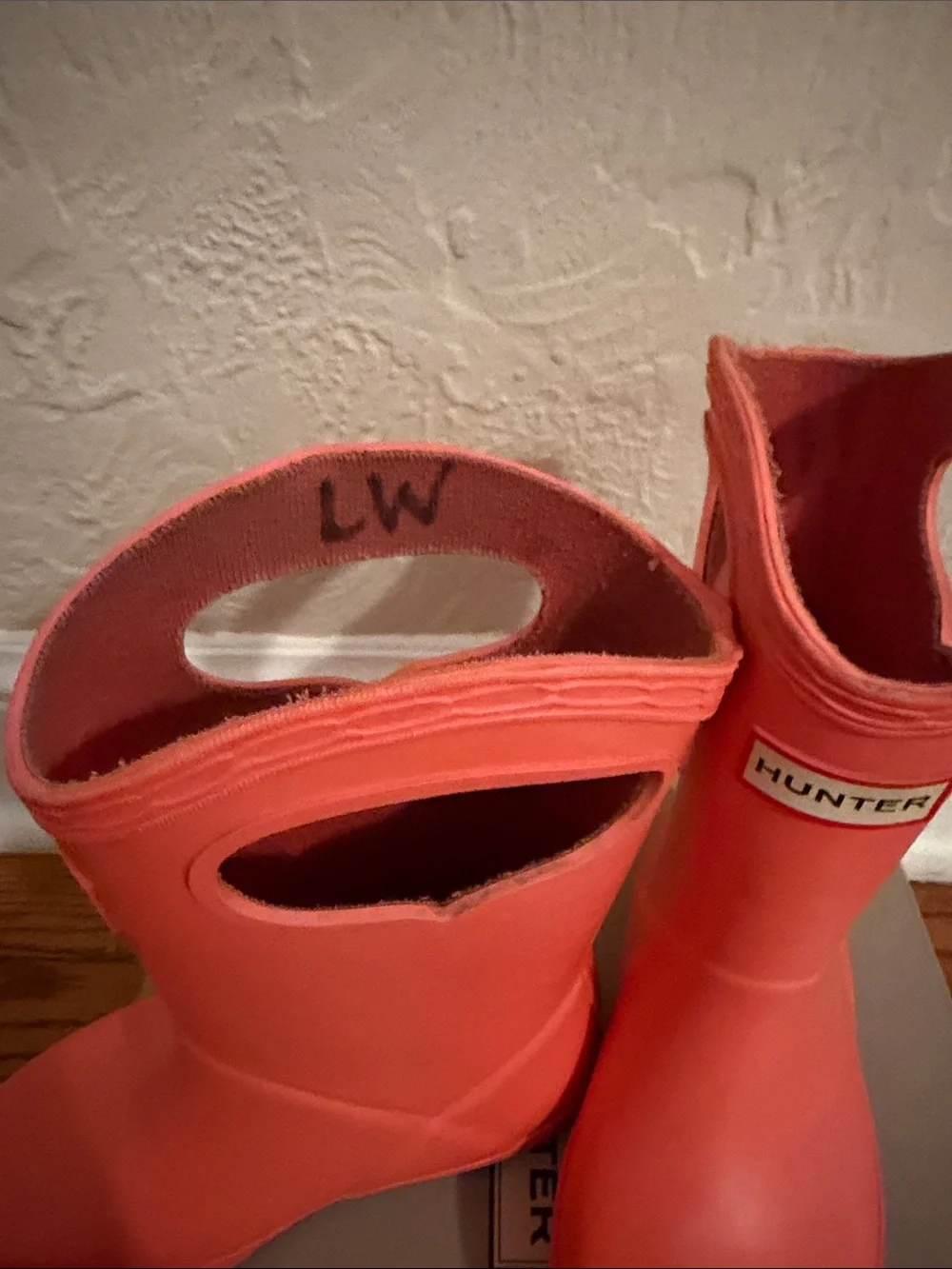Hunter Kids' Coral Pull-On Rain Boots